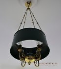 Starodawna lampa wisząca w stylu empire. Lampy antyki.