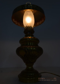 Muzealna lampa naftowa z lat 1900. Elektryczna. Unikatowe oświetlenie.