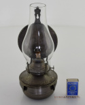 Sprawna naftowa lampa z lat 1930-40. Nietypowe oświetlenie.