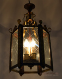 zabytkowa lampa sufitowa