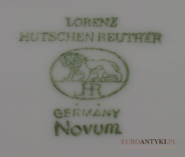 Porcelanowa taca Hutschenreuther lorenz w stylu rustykalnym.