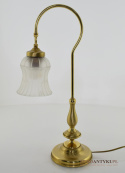 stara lampa stołowa
