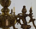 pałacowe lampy z brązu