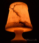 lampa stołowa alabastrowa