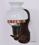 vintage lampa ścienna