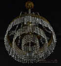 pałacowy kryształowy żyrandol zamkowy