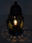 lampa witrażowa stołowa arabska