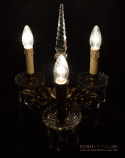 kryształowe lampy antyki