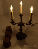 stare lampy stołowe antyki