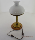 zabytkowa lampa na biurko