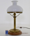 antyczna lampa stołowa
