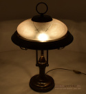 ekskluzywna stara lampa na biurko