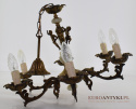 antykwariat barokowe lampy