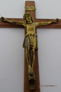 retro krzyż z jezusem chrystusem