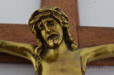 krzyż z jezusem chrystusem  retro