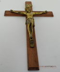 krzyż z jezusem chrystusem  vintage