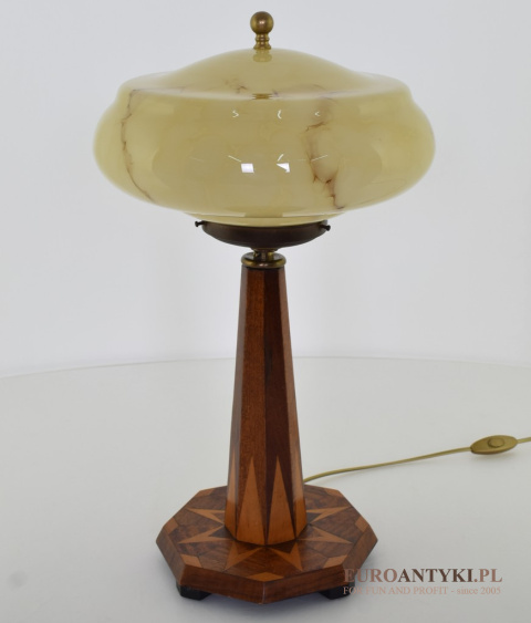 Biedermeier lampa stołowa