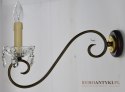XL! Duże pałacowe lampy ścienne - kinkiety vintage do zamku, dworu