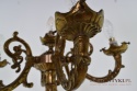 XXL! DUŻE! Majestatyczne Lampy Barokowe z Brązu - Prawdziwe Antyki Francuskie