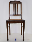 Antyczne Krzesło z Początku XX Wieku - Elegancja i Rzemiosło