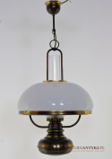 XL! DUŻY punktowy żyrandol nad stolik - lampy wiszące retro vintage