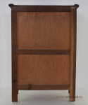 Antyczna mała komoda z litego drewna z pierwszej połowy XX wieku