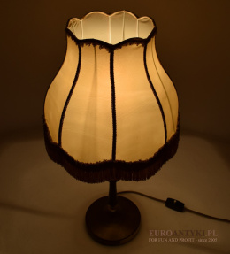 XXL! Wysoka Elegancka Lampa Stołowa z Francji w Stylu Retro Vintage