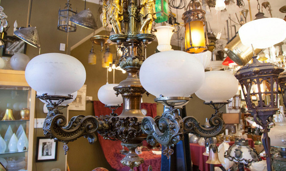 Antyczne lampy na sprzedaż - sklep online