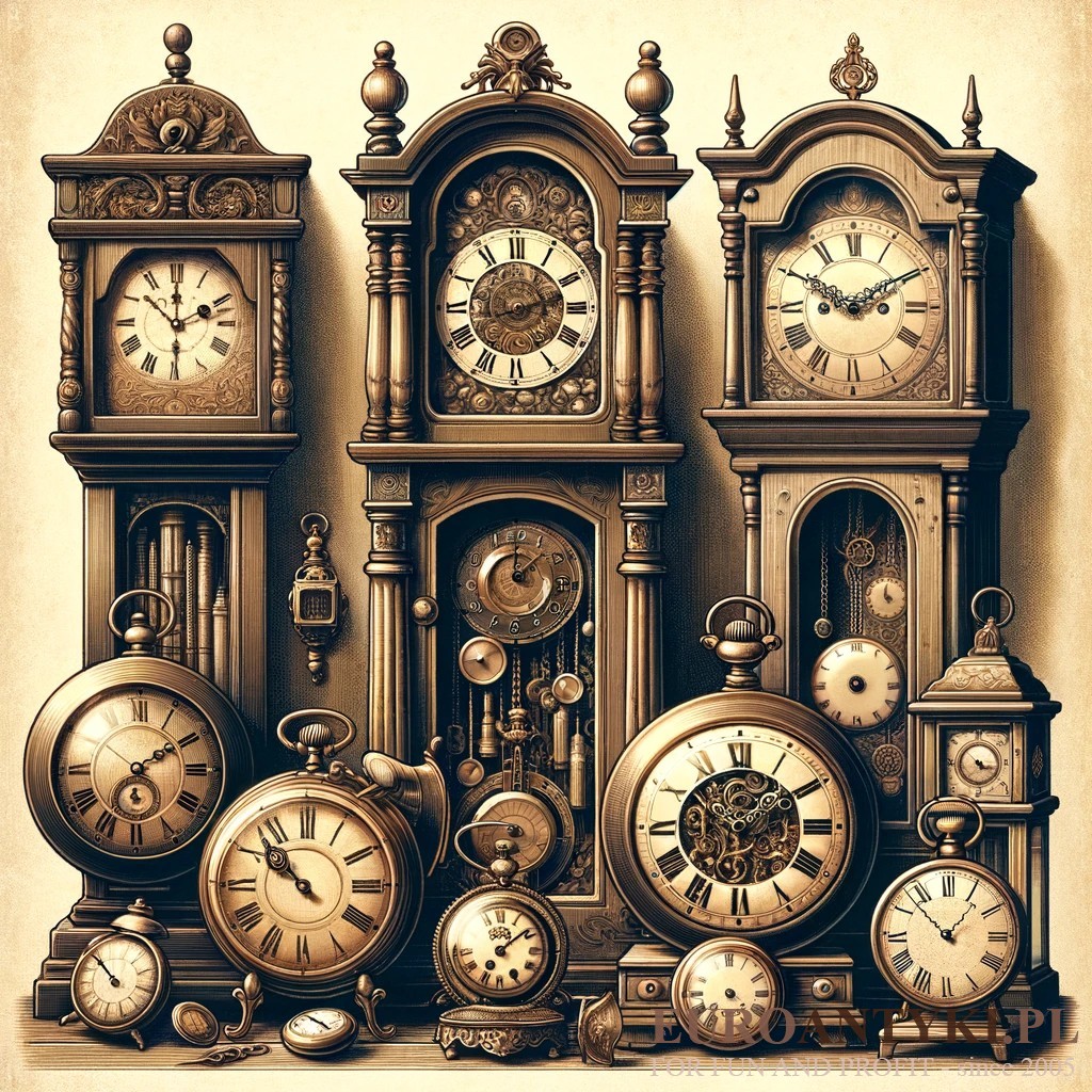Antyczne Zegary Różnych Typów: Podróż przez Czas i Historię