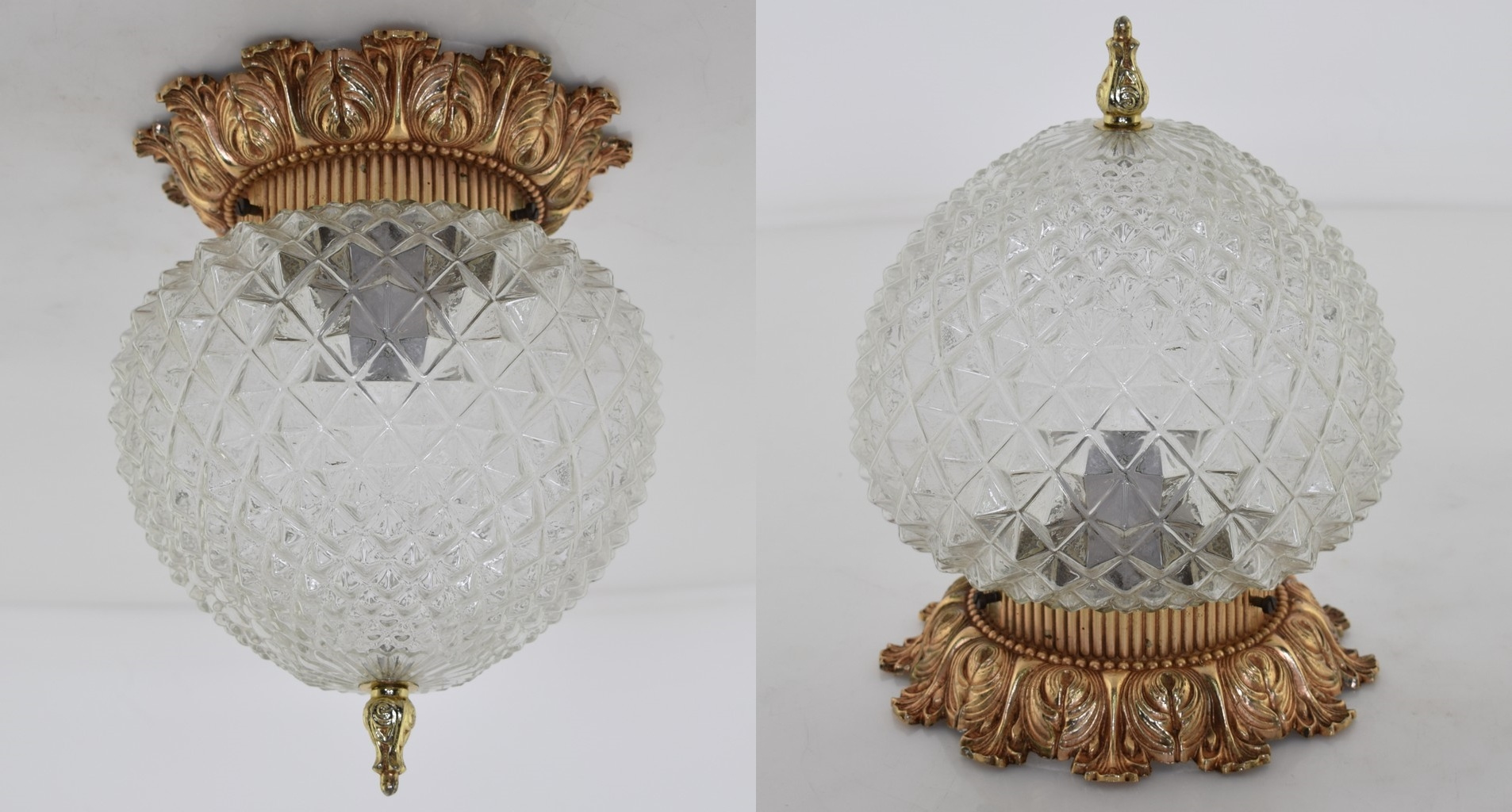 Stare okrągłe lampy sufitowe w stylu vintage - gdzie kupić?