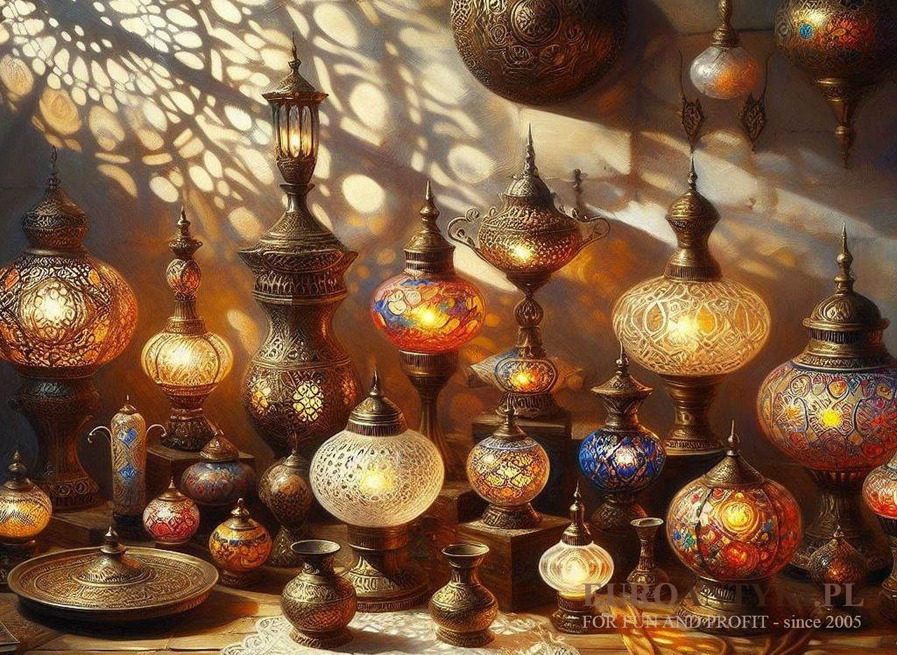Dekoracyjne Lampy w Stylu Artystycznym