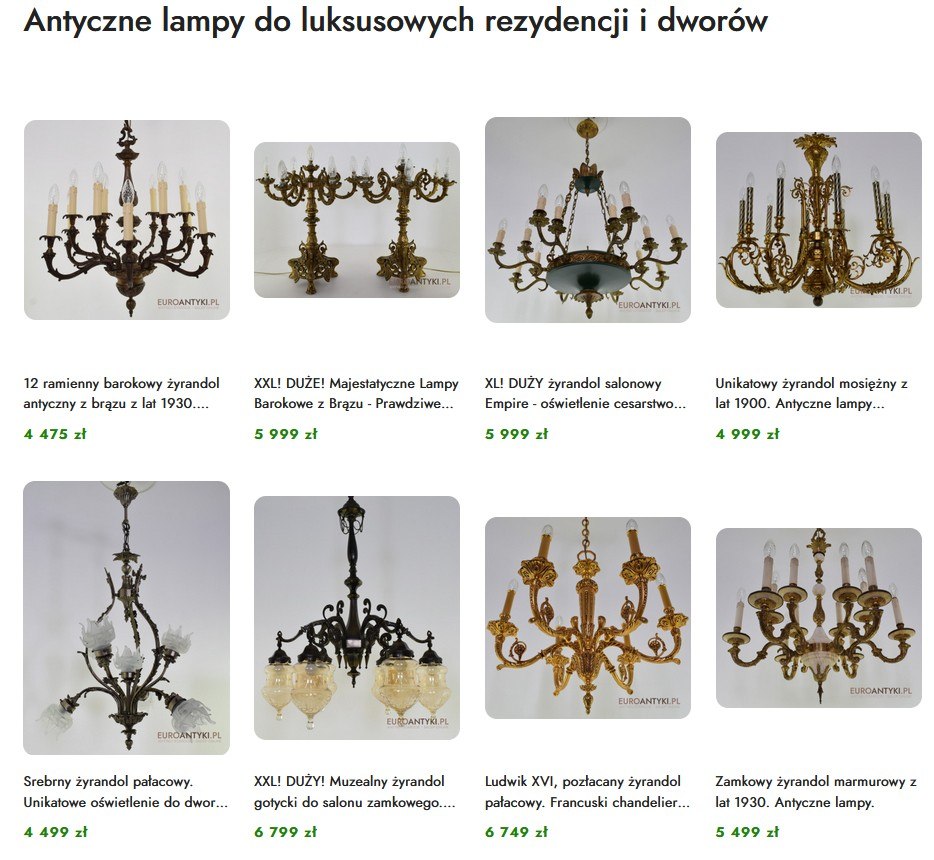 lampy retro vintage sklep internetowy