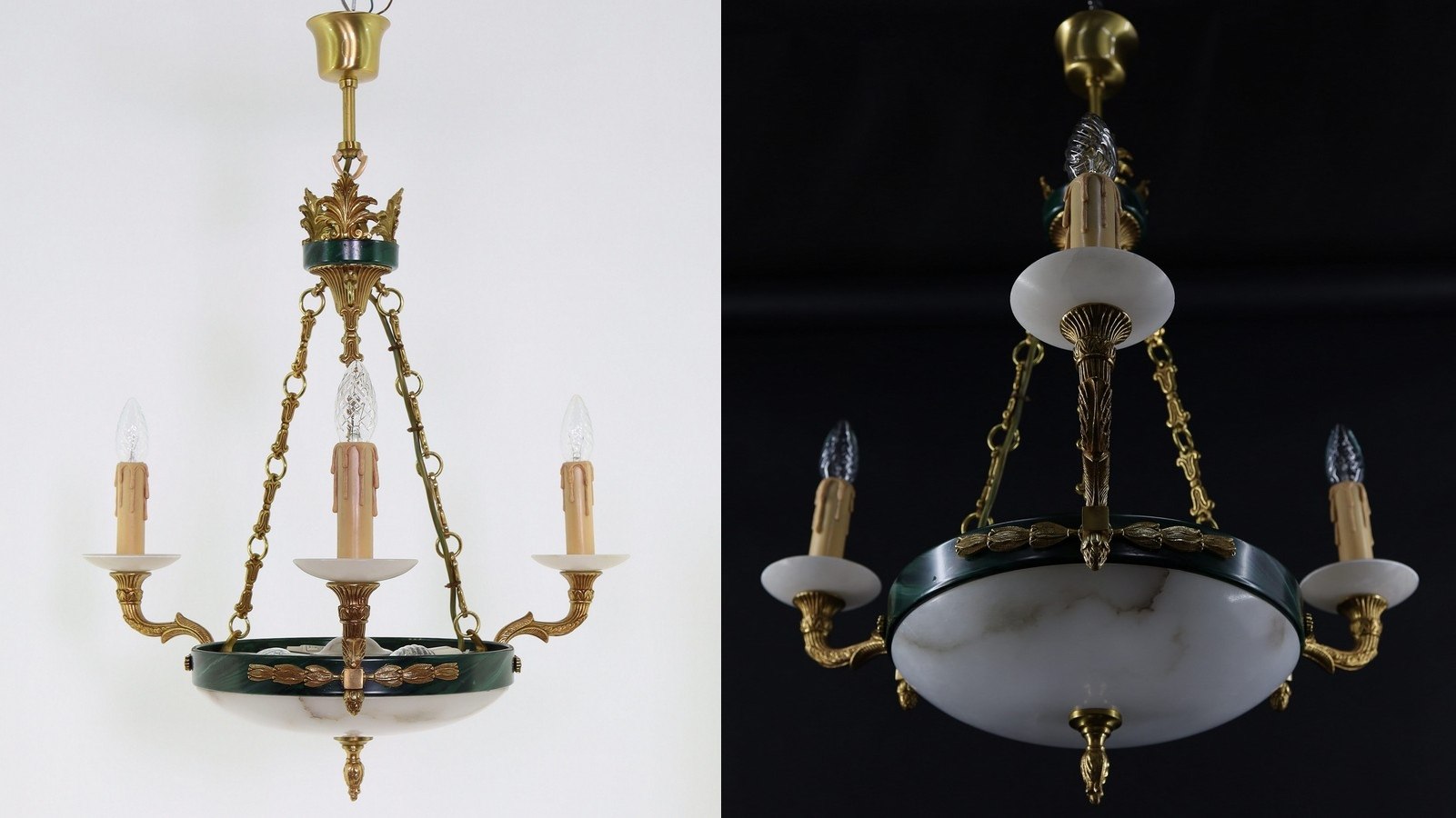 oświetlenie w stylu empire