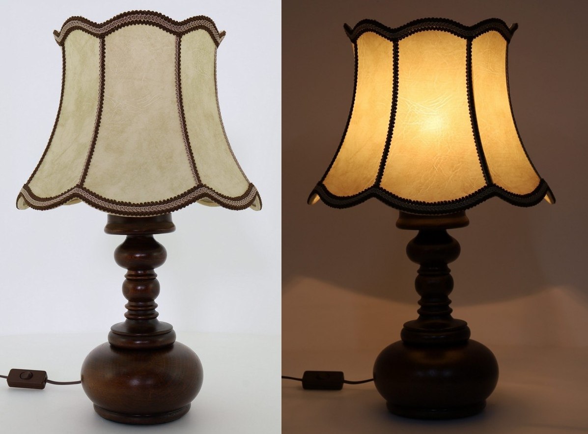 Sklep z rustykalnym oświetleniem