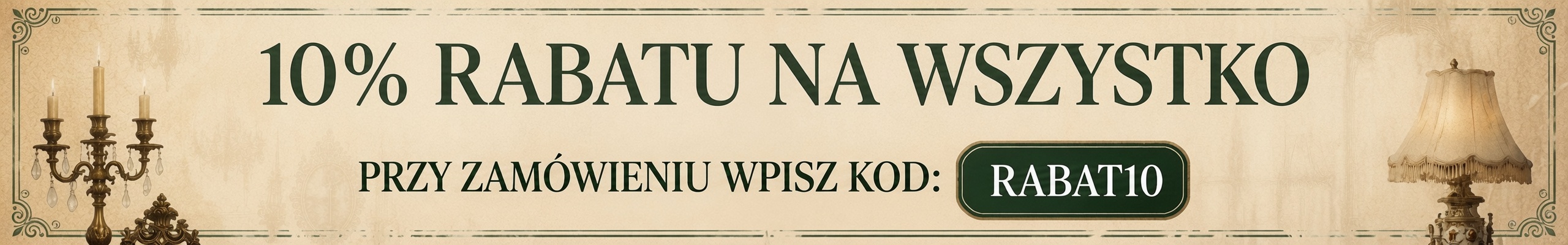 10% rabatu na wszystko – kod rabat10